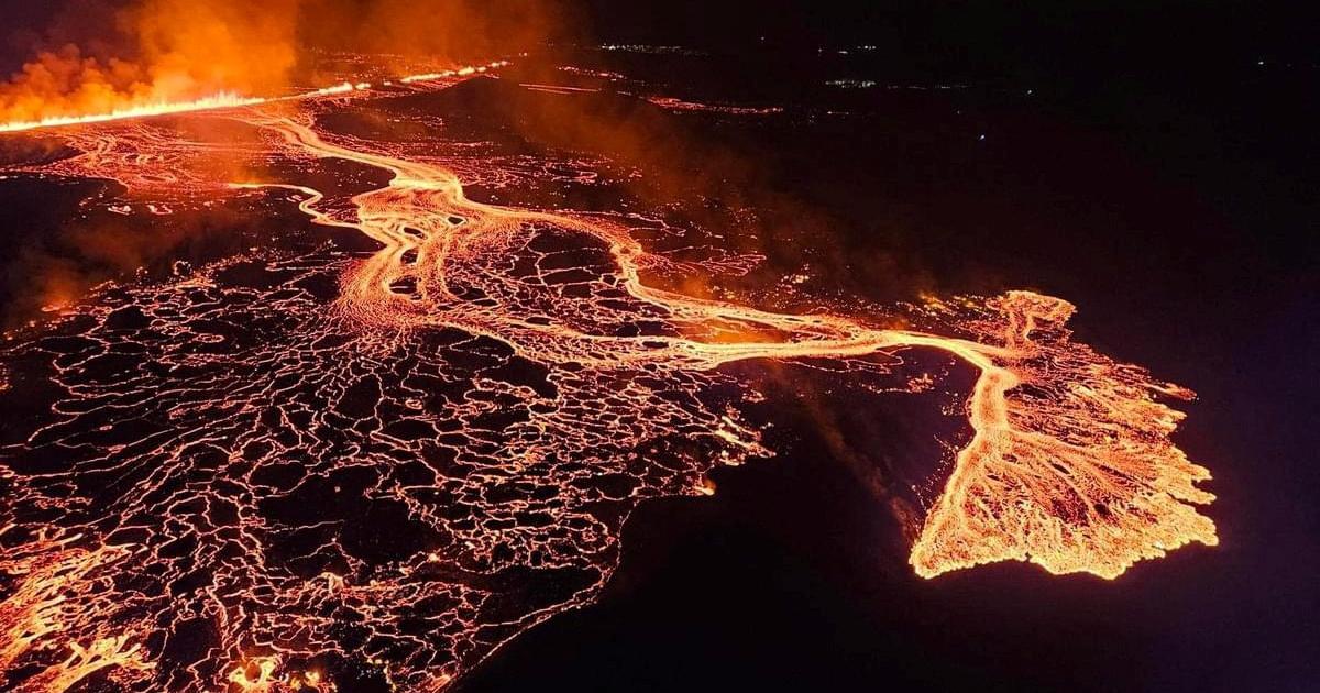 En Islande, une nouvelle éruption volcanique spectaculaire touche l’île