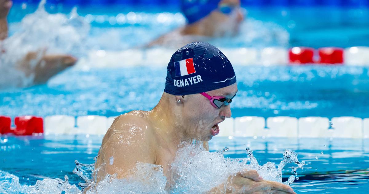 エクトル・デナイヤーが100メートル平泳ぎで銀メダル、フランス7個目のメダルを獲得