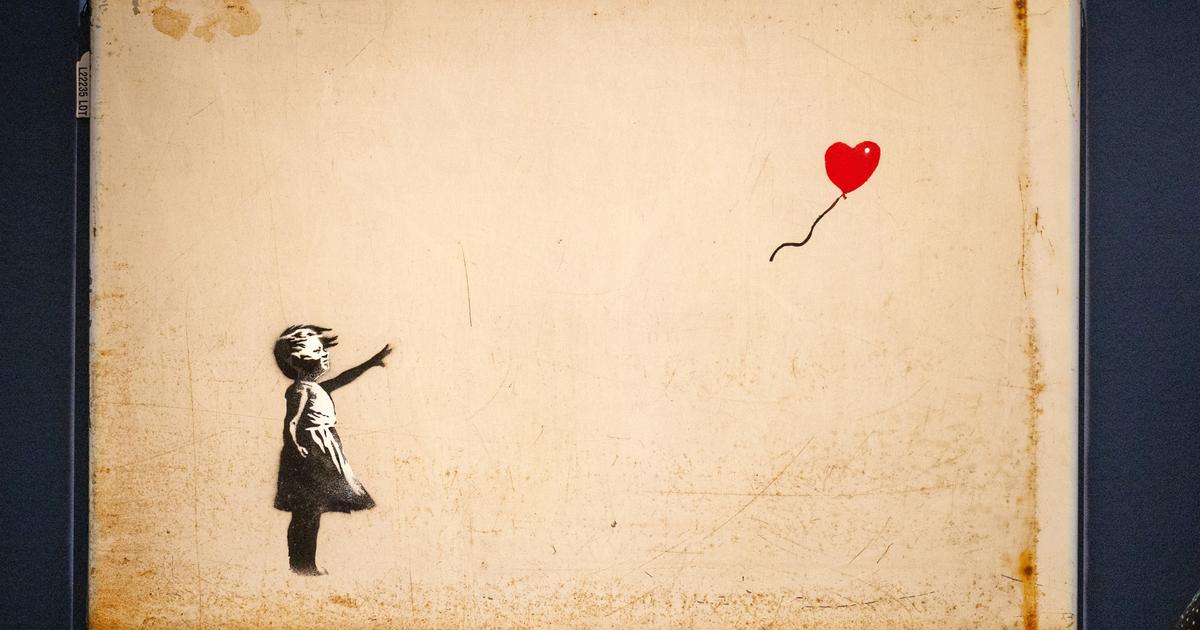 Two men charged over the theft of Banksy’s Balloon Girl from London gallery