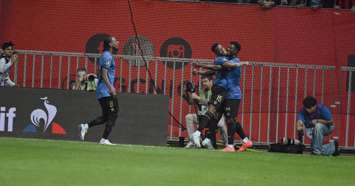 Regarder la vidéo Ligue 1 : pour fêter leurs 120 ans, les Aiglons niçois s’offrent un carton historique et humilient Saint-Etienne