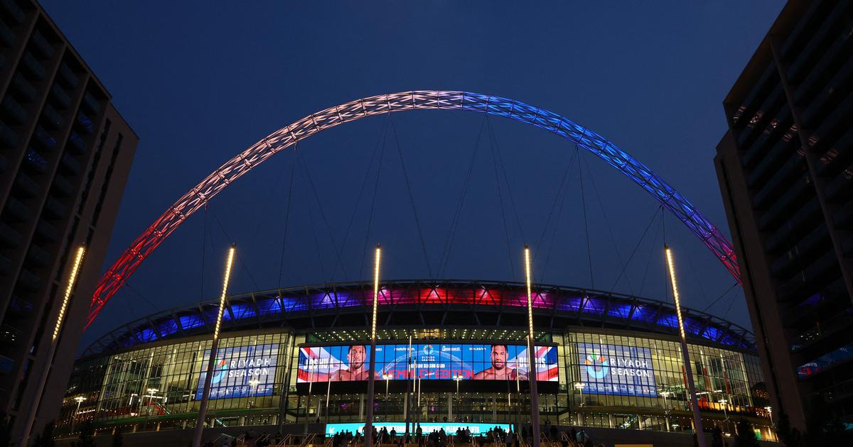 Boxe: K.O monstrueux, 96.000 spectateurs, Wembley en feu... Les images du combat entre Dubois et Joshua