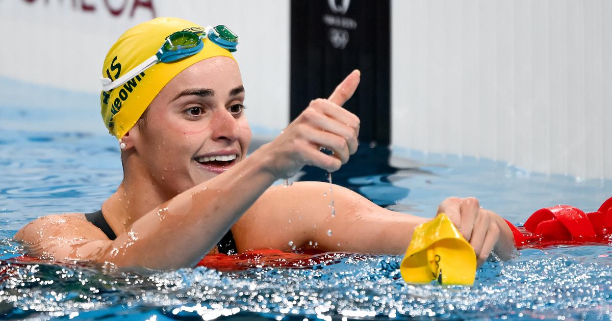 Regarder la vidéo Natation : Kaylee McKeown bat le record du monde du 100m dos en petit bassin