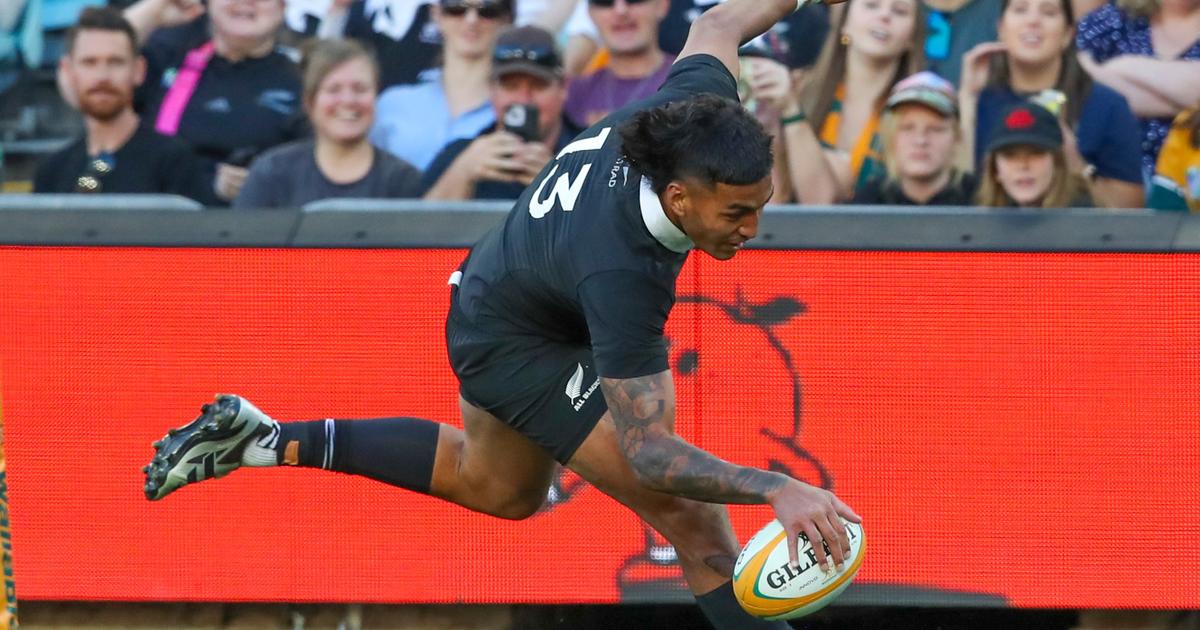 Regarder la vidéo Rugby Championship : les All Blacks terminent par une nette victoire contre l’Australie