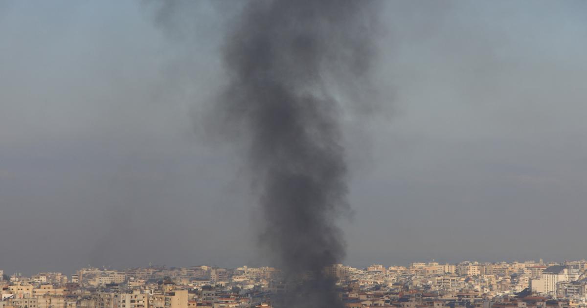 Après une nuit de bombardements, les impressionnantes images des destructions à Beyrouth (1/1)