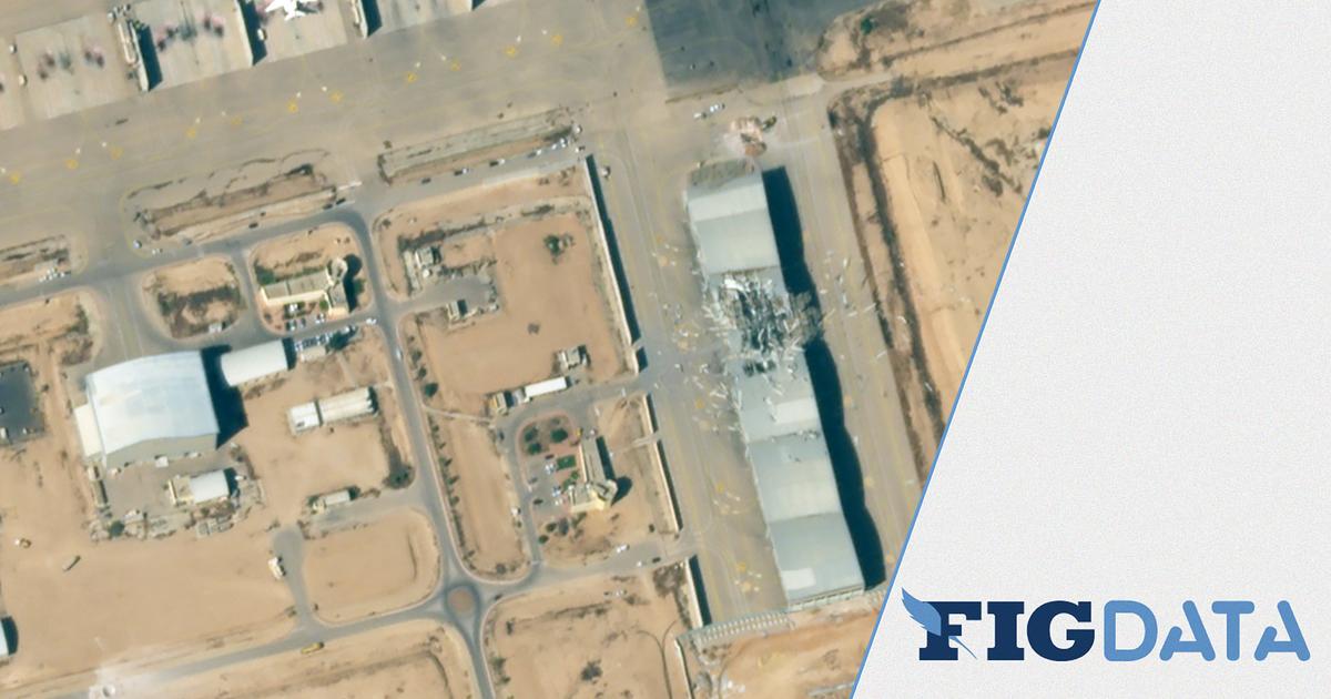 Guerre au Moyen-Orient : des images satellites révèlent les dégâts des missiles iraniens sur une base israélienne (1/1)