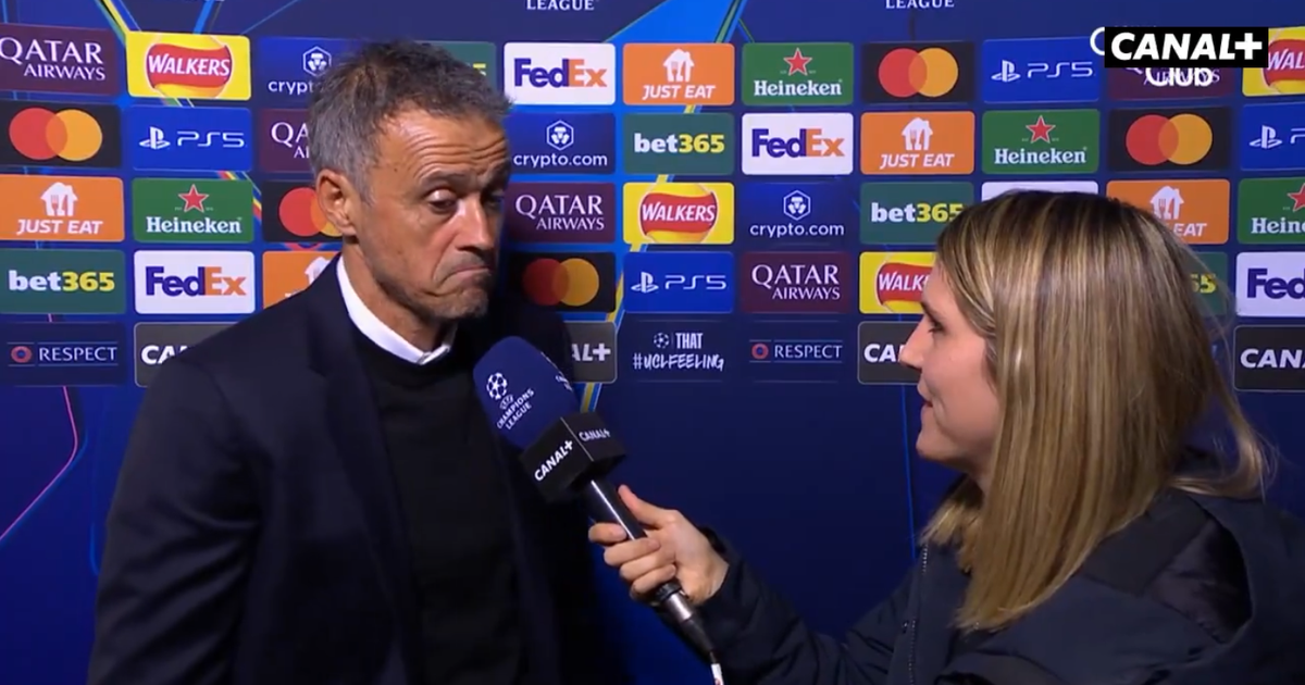 Regarder la vidéo «Pour expliquer la tactique, il faut 55 minutes» : Luis Enrique revient sur son échange polémique avec Margot Dumont