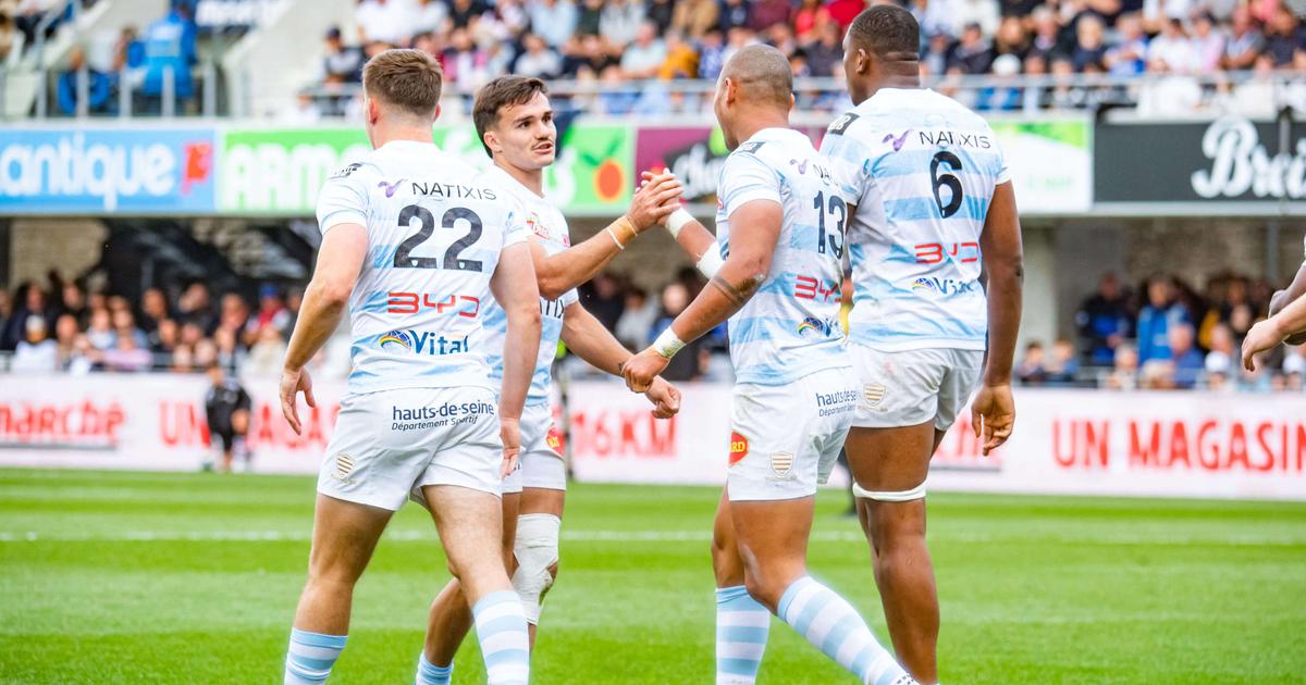 Regarder la vidéo Top 14 : dans la douleur, le Racing 92 s’impose à Vannes