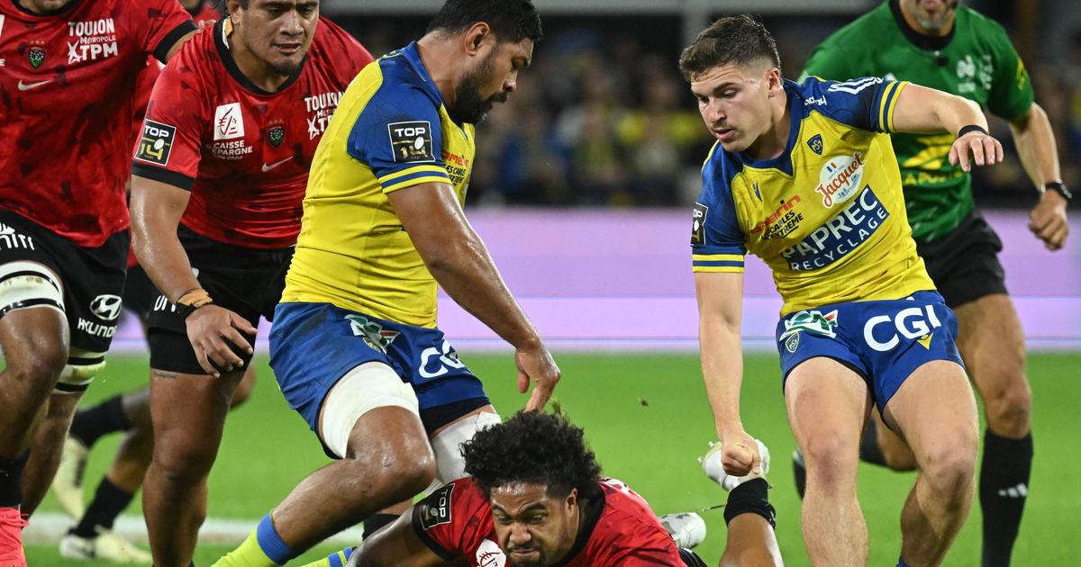 Top 14 : Clermont renverse Toulon au terme d’une fin de match tendue