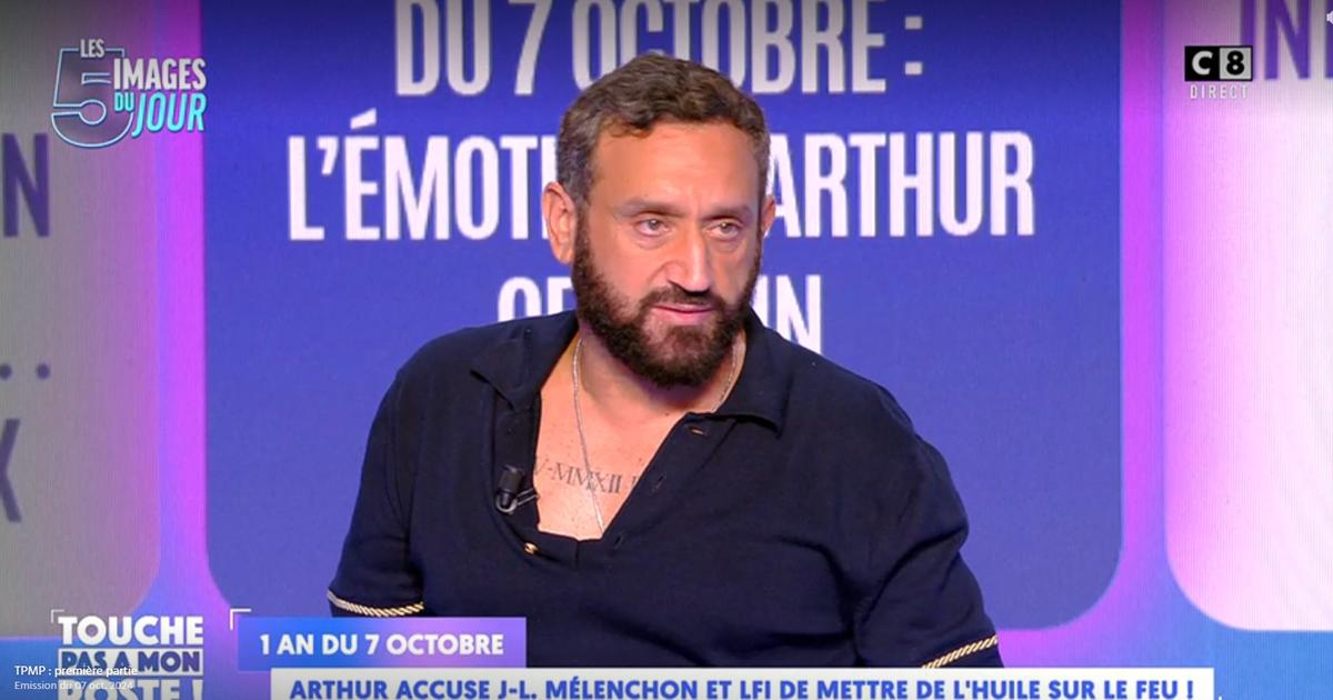 «On parle trop de religion» : Cyril Hanouna en larmes dans «Touche pas à mon poste» après les commémorations du 7 octobre