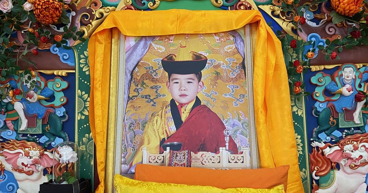 中国のファインダーに映るモンゴルの聖なる子、ボグド