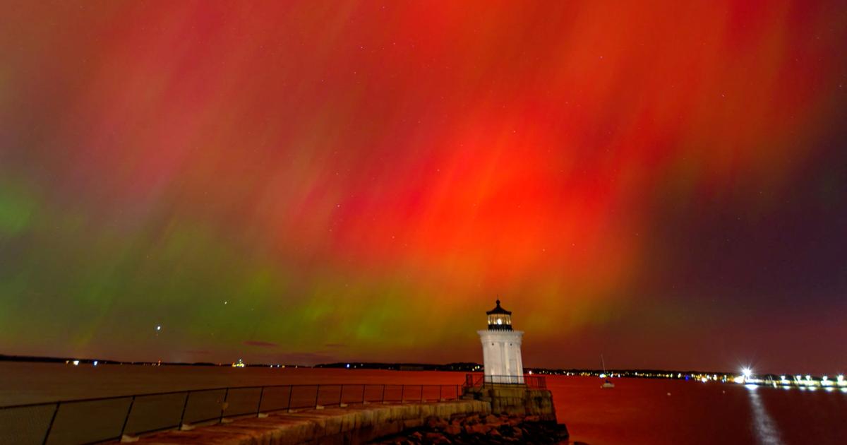 Les impressionnantes images d’aurores boréales, visibles en France et dans l’hémisphère nord