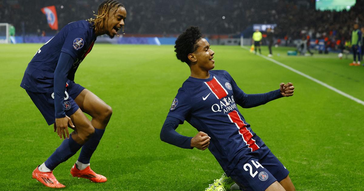 Regarder la vidéo PSG : «C'est incroyable, un rêve d'enfant», s'enflamme le buteur Mayulu