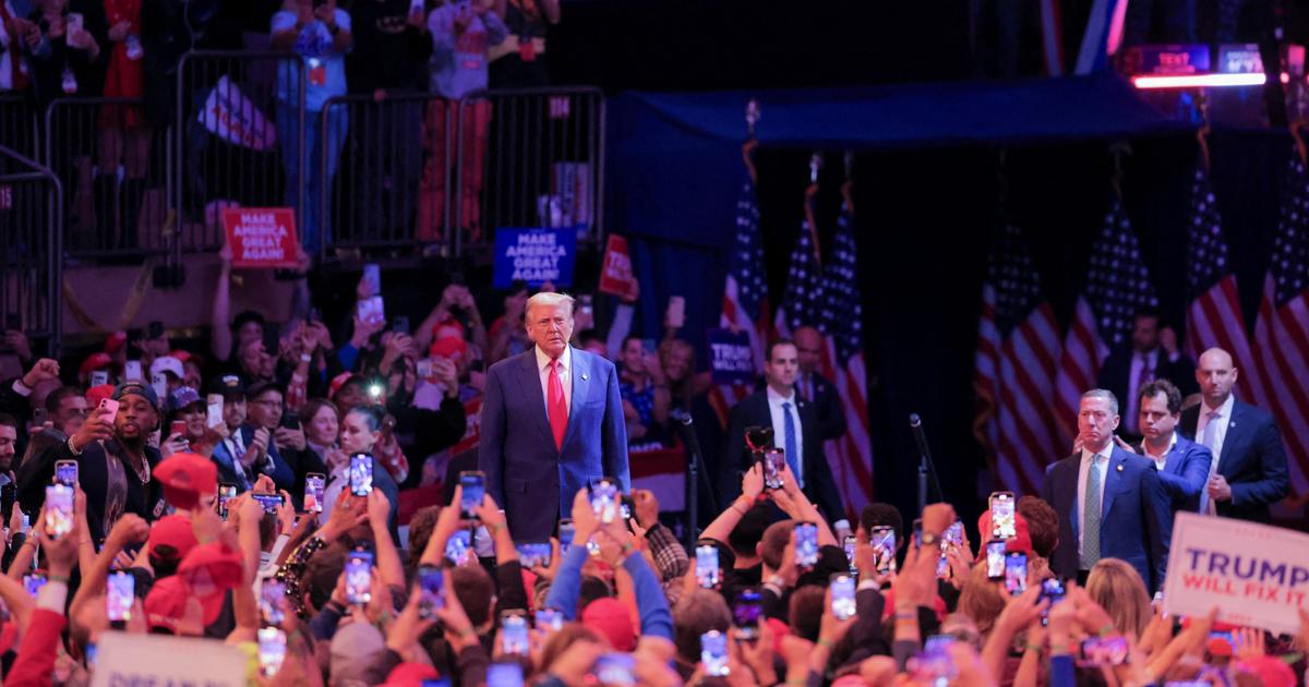 En Nueva York, Donald Trump hizo una demostración de fuerza en el Madison Square Garden