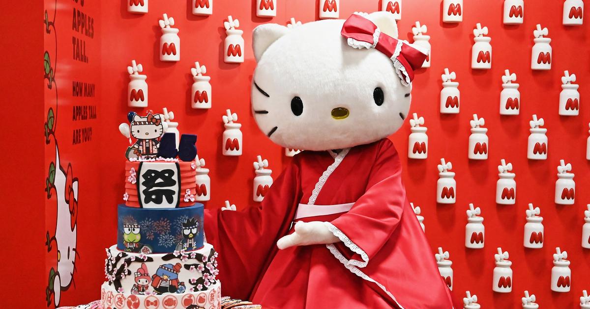 Hello Kitty, the little cat from Japan who became a pop culture icon, celebrates her 50th birthday