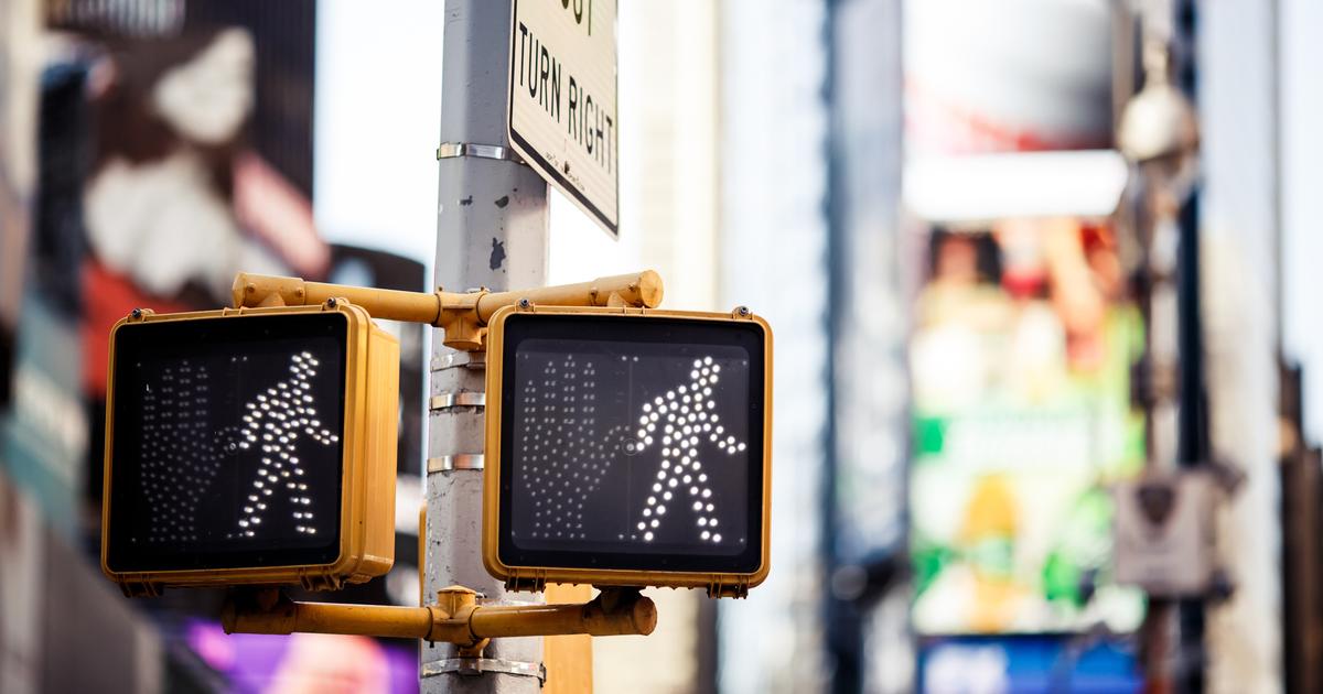 In New York, you can now cross any means legally