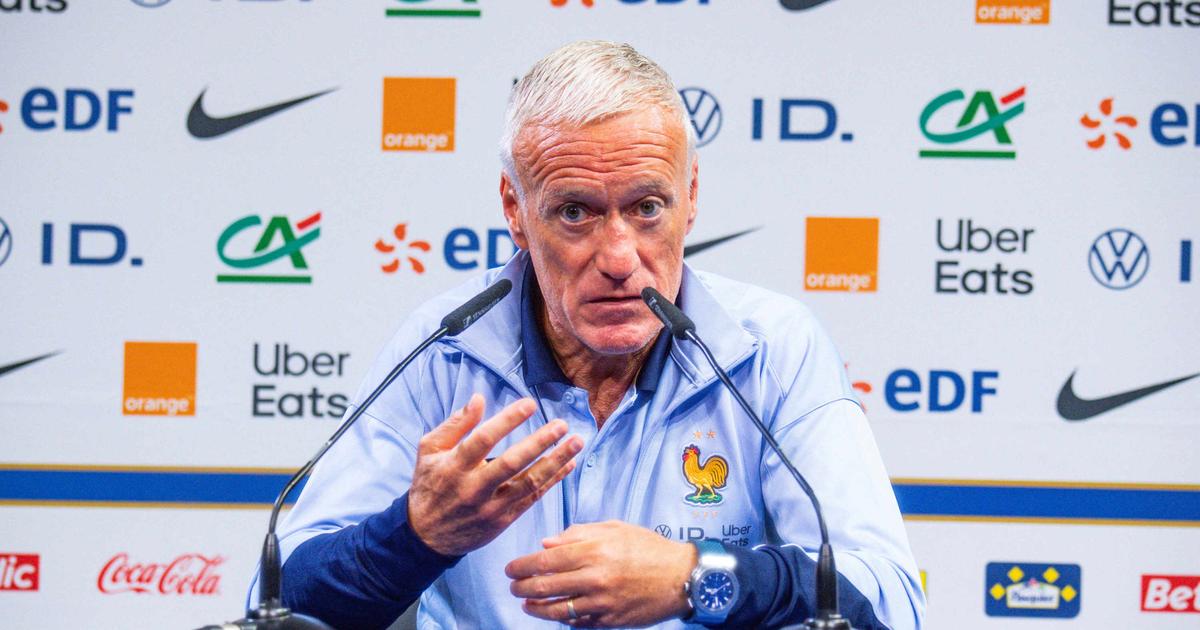 Regarder la vidéo «Un contexte lourd et pesant» : les mots de Didier Deschamps avant France-Israël