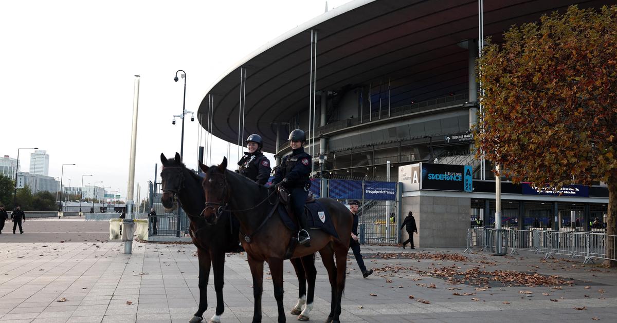 France-Israël : sécurité XXL, échauffourée, drapeaux palestiniens et triste match... les images de la soirée au Stade de France