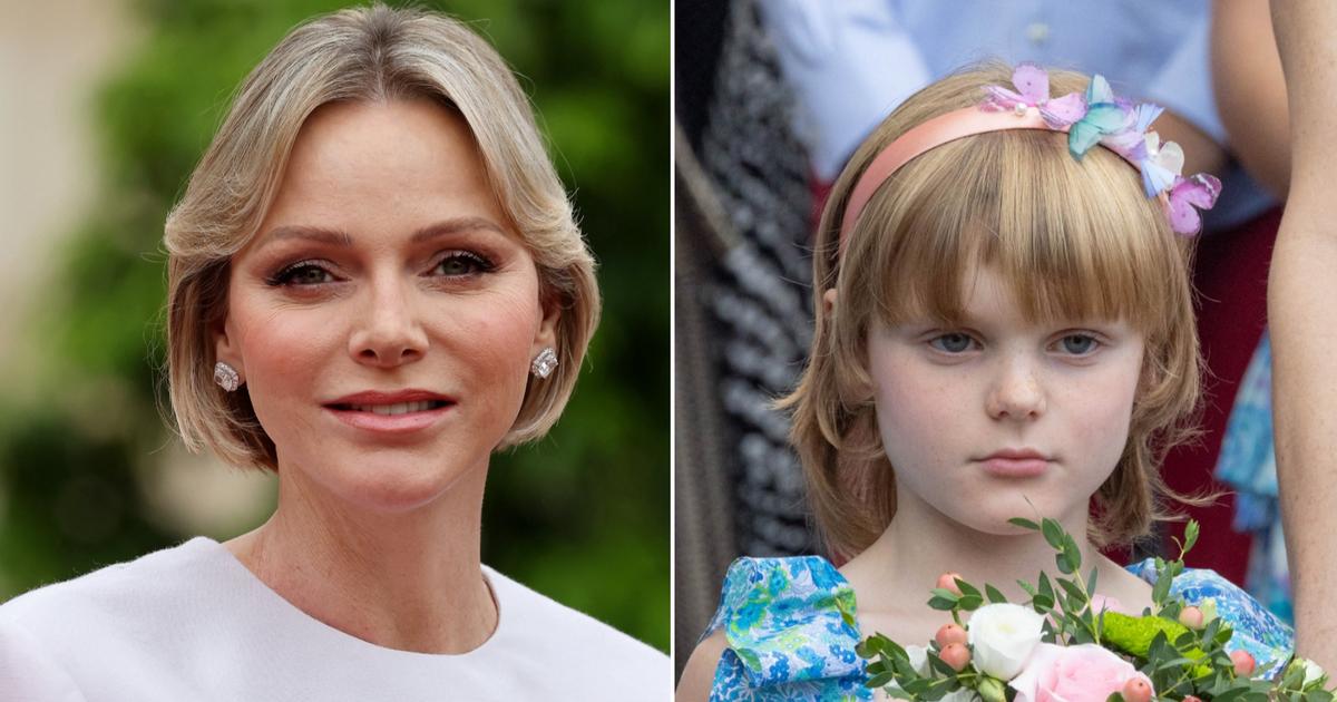 PHOTO – Charlene de Monaco et sa fille, Gabriella, assorties : à 10 ans, la petite princesse suit les traces de sa mère