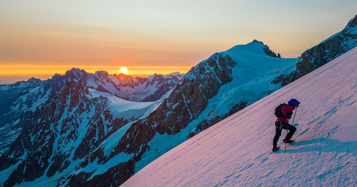 Regarder la vidéo Un record d’ascension du mont Blanc pour sensibiliser au réchauffement climatique