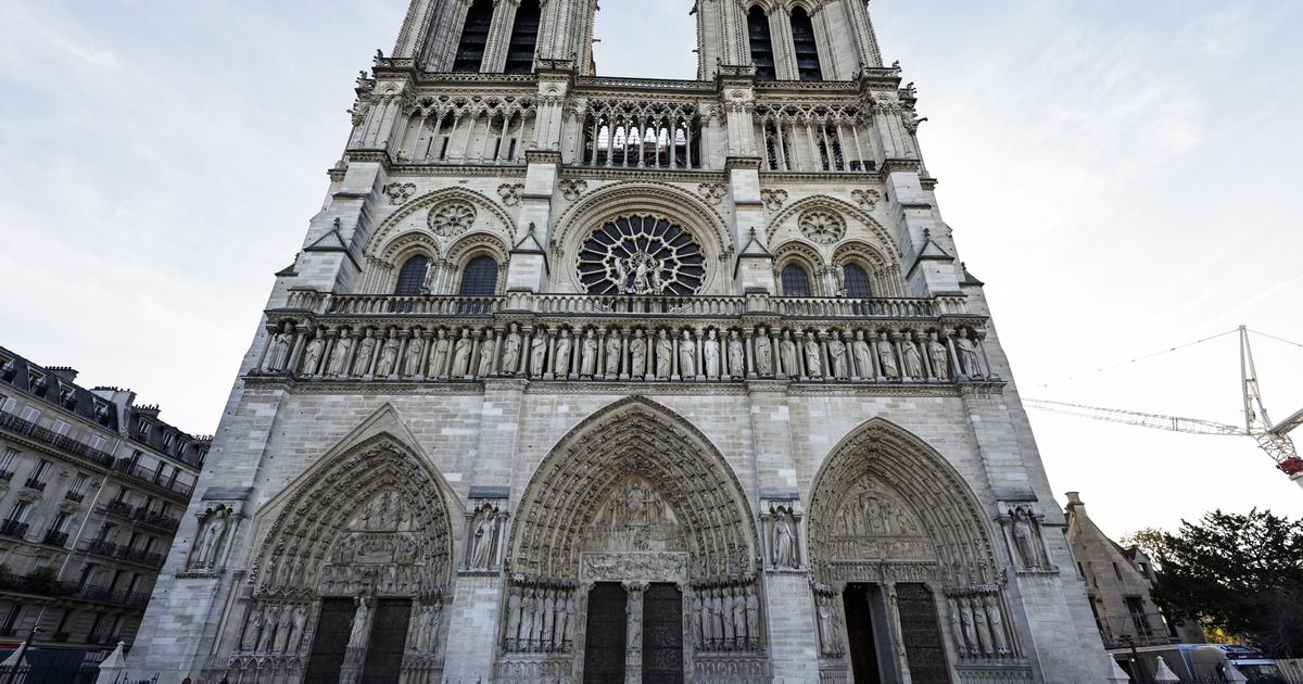 Réouverture de Notre-Dame : redécouvrez l’intérieur de la cathédrale à l’occasion de la visite de Macron