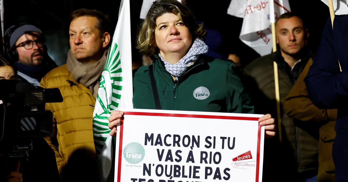 «Traders tremblez, les paysans reprennent leur blé» : la Confédération paysanne manifeste contre le libre-échange à Paris