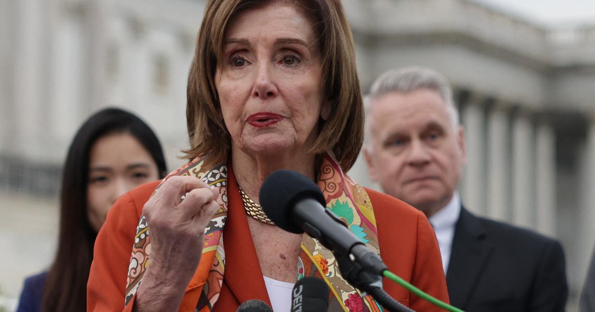 Nancy Pelosi admise à l'hôpital après s'être blessée lors d'un voyage au Luxembourg