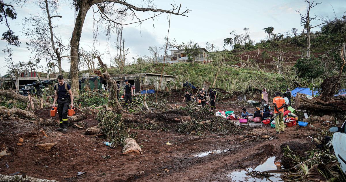 Cyclone Chido: situation toujours très difficile à Mayotte, où l'aide arrive