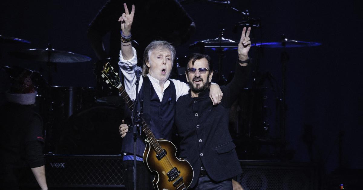 Ringo Starr and McCartney reunited on stage in London