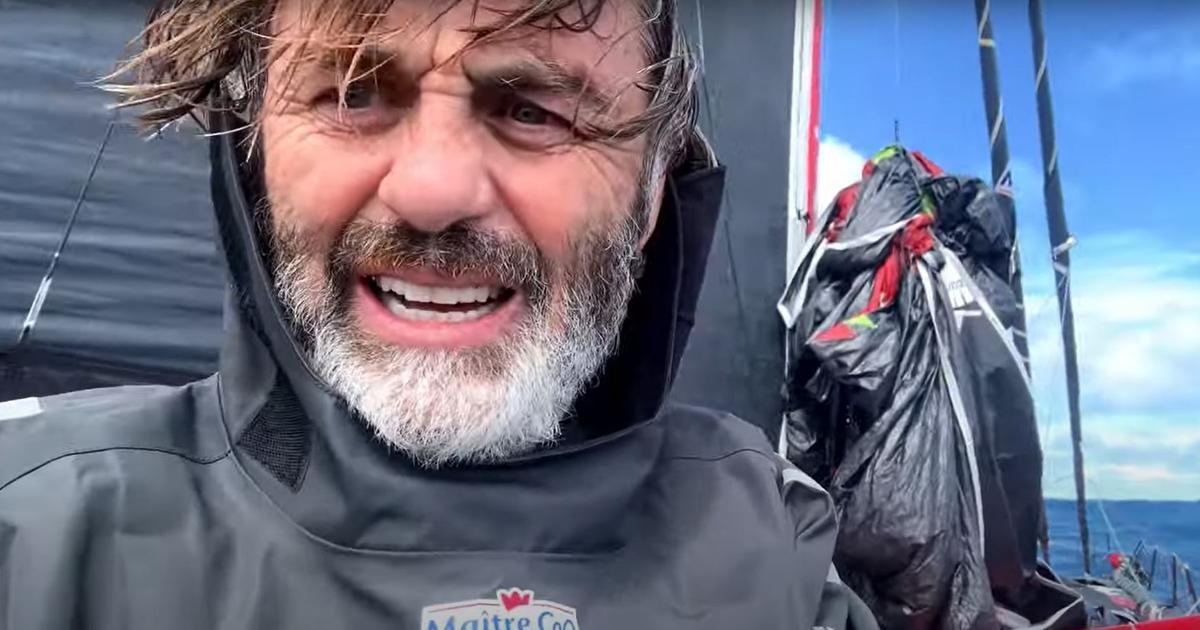 Regarder la vidéo Vendée Globe : «Tant d’efforts ruinés en une seconde», le désespoir du tenant du titre Yannick Bestaven après une avarie