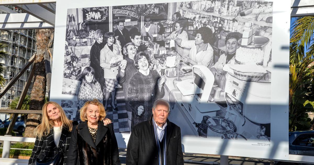 60 years later, people from Nice recognize themselves in a photo of the famous Charles Bébert displayed on the Promenade des Anglais