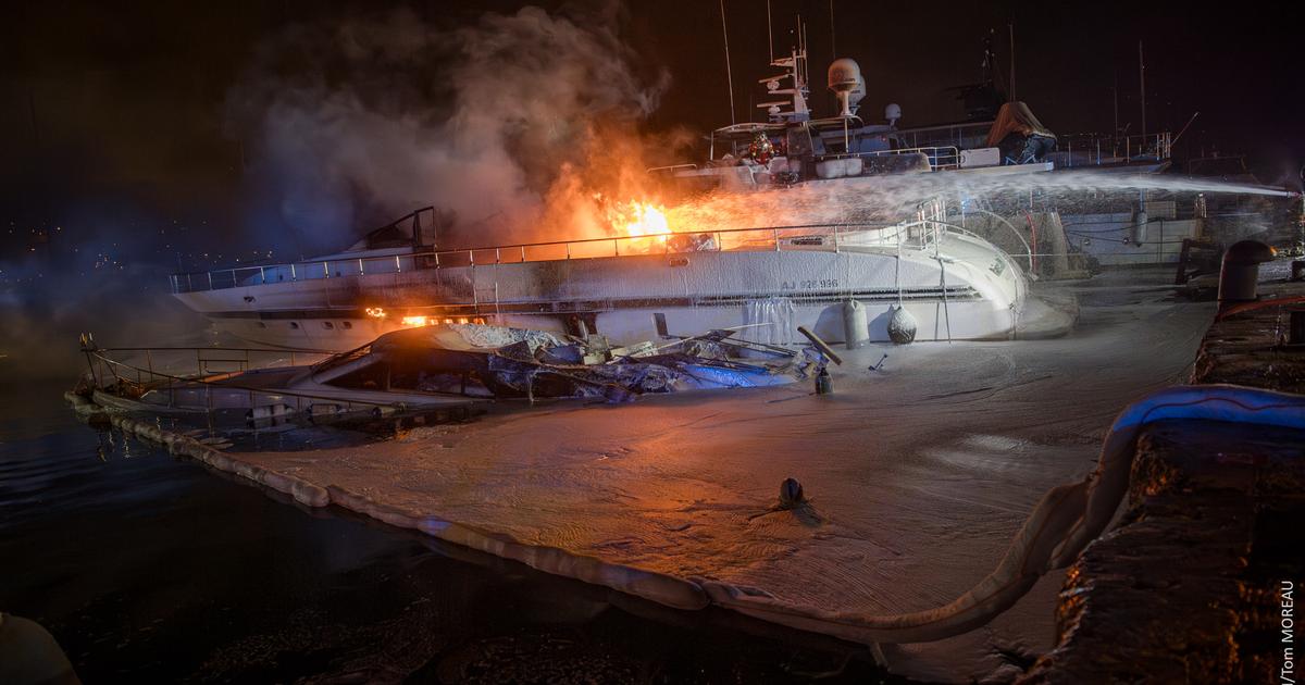 Marseille : trois yachts ravagés par un incendie dans un port de plaisance des quartiers nord