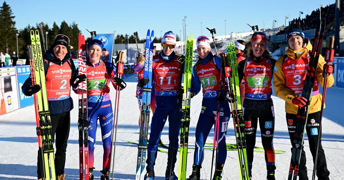 Fillon Maillet and Botet Take Silver in Oberhof Relay