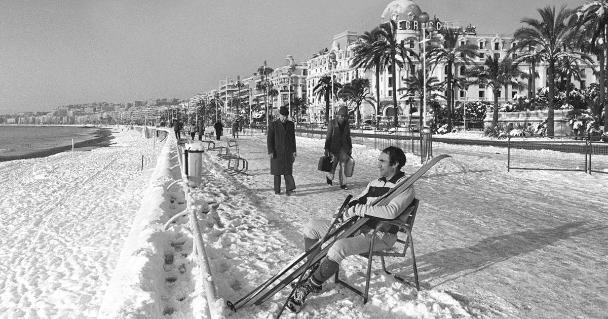 Hiver 1985 à Nice : il y a quarante ans, 38 centimètres de neige recouvraient la promenade des Anglais