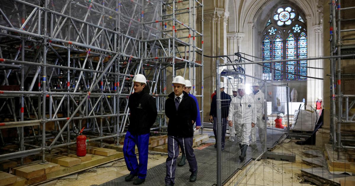 As long as the future of the stained glass windows of Viollet-le-Duc in Notre-Dame remains uncertain, it refuses the order of merit