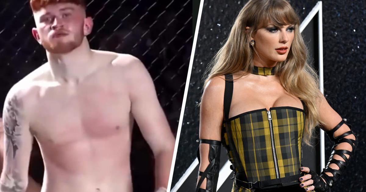 «la moitié de la salle rit», le calvaire de taylor swift, combattant de mma portant le même nom que la star américaine