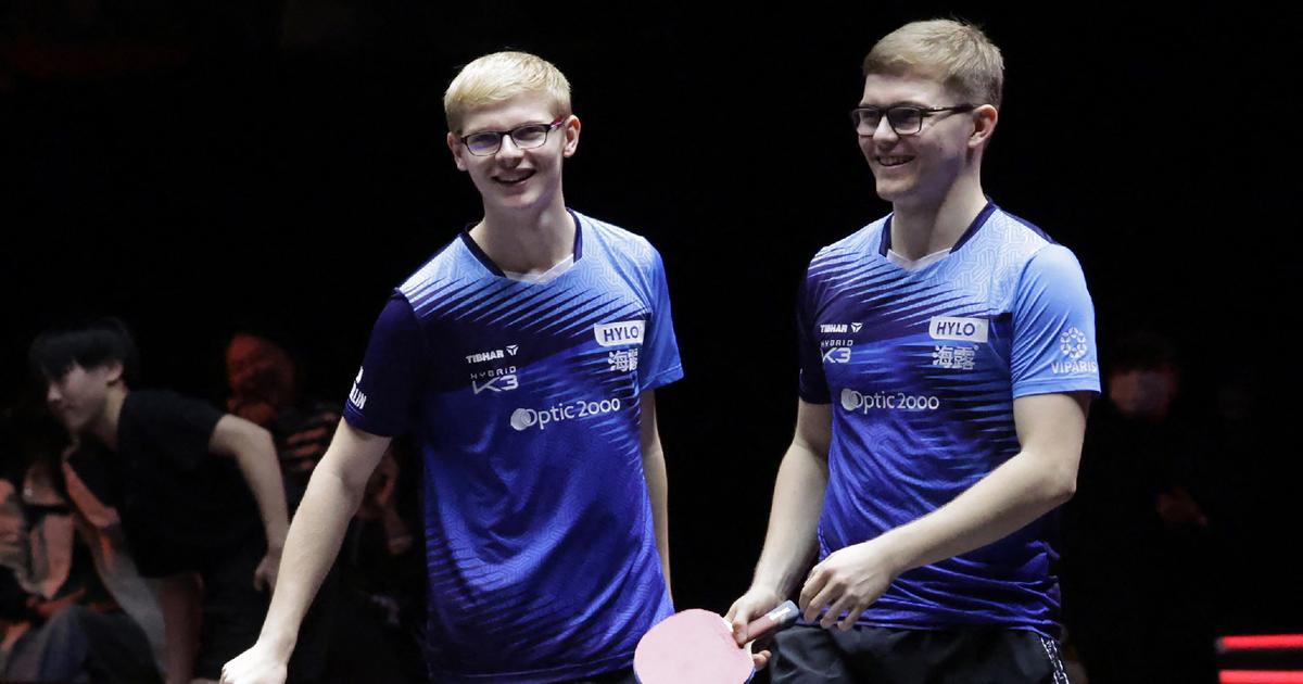 Tennis de table : les frères lebrun ont eu (très) chaud en double à singapour