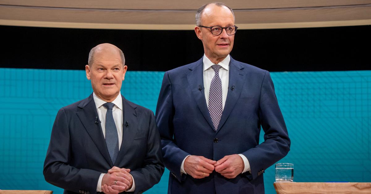 オラフ・ショルツとフリードリッヒ・メルツの間、スリッページのないテレビの決闘