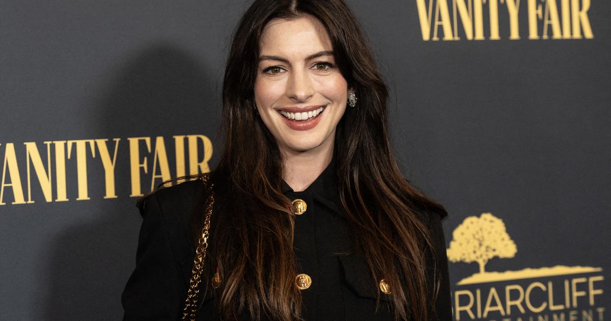 La très rare apparition d'Anne Hathaway et son fils de 5 ans, Jack, au Super Bowl 2025