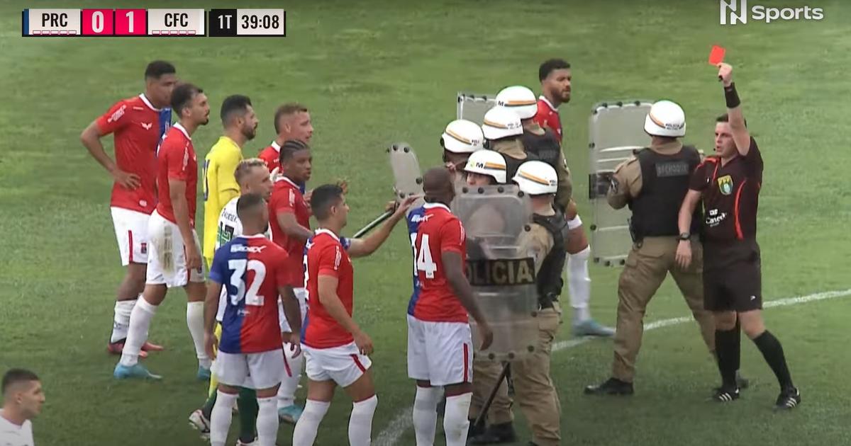 Brazilian Referee Calls Police on Player
