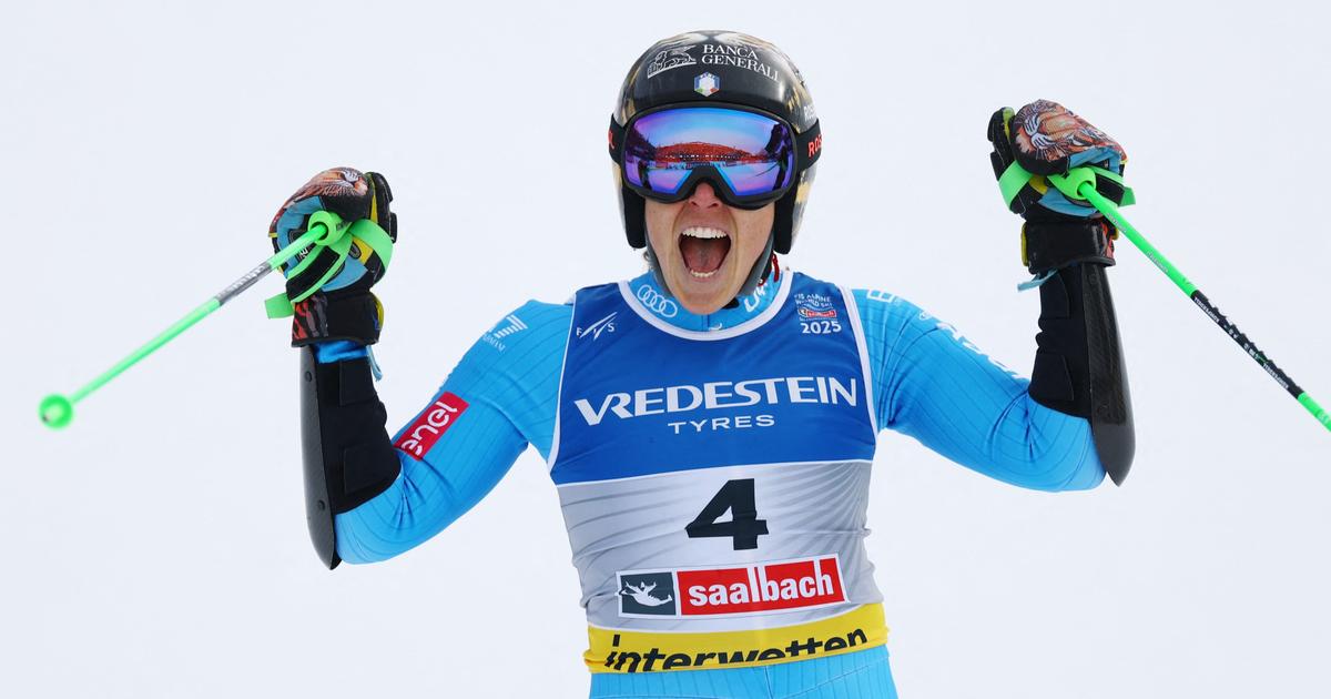 Federica Brignoneは、巨大なスラロームの自宅でのダブルを実現します