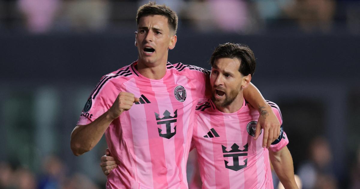 Foot : auteur d’un but merveilleux, lionel messi guide l'inter miami en coupe des champions concacaf