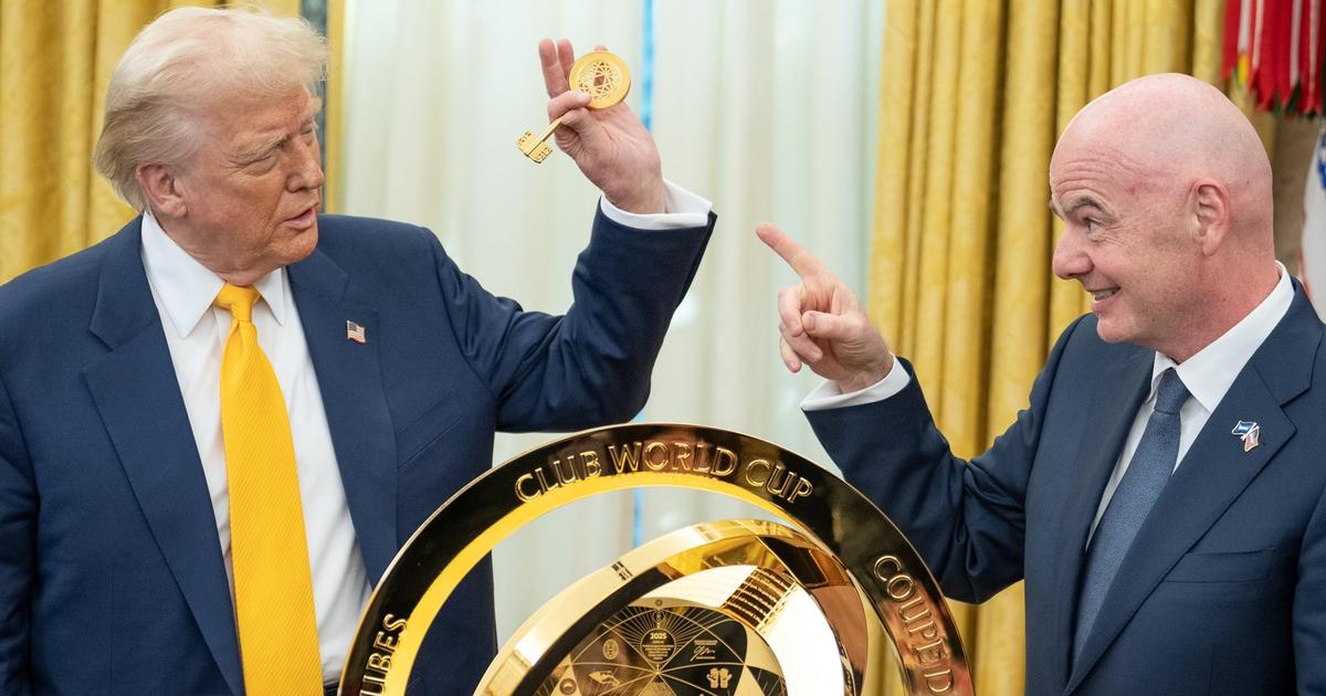 Trump Amused by World Cup Trophy Presentation with Key: A Memorable Opening Moment