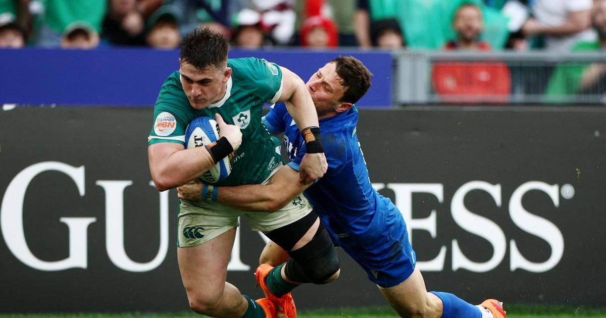 Six Nations : dans la douleur, l’Irlande s’impose en Italie et relève la tête