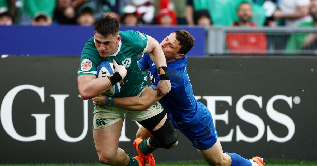 Six Nations : sans être fringante, l’Irlande s’impose en Italie et continue d’espérer