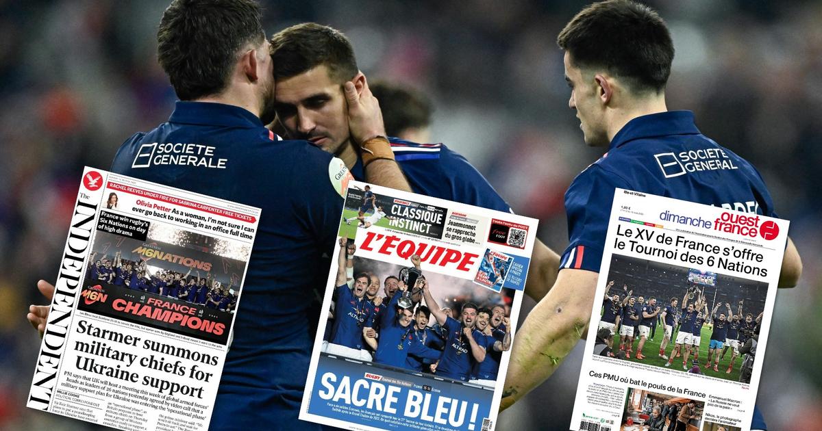 Six Nations : «La Belle Époque du rugby français ne fait que commencer», la presse s’enflamme après la victoire des Bleus dans le Tournoi