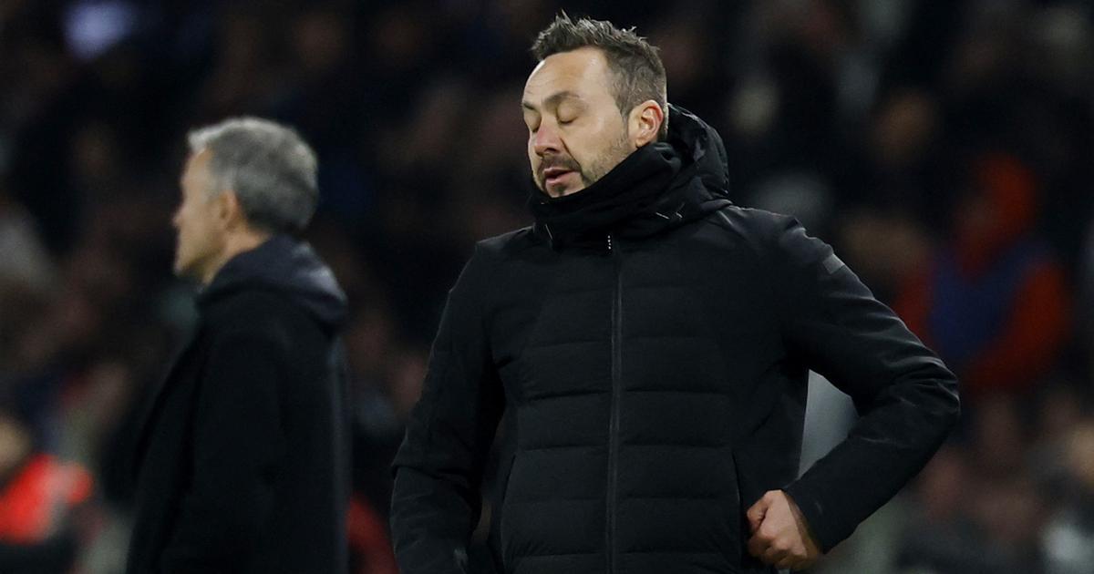 «Paris est l’équipe la plus forte d’Europe» : De Zerbi beau joueur après PSG-OM