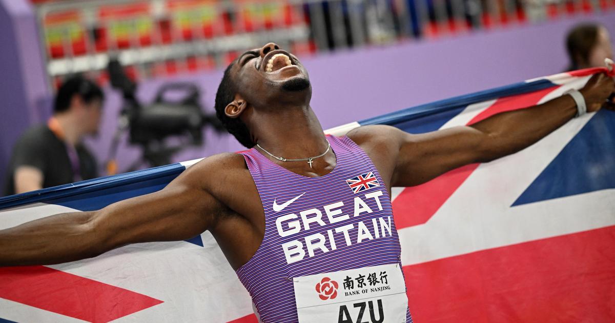 Athlétisme : le Britannique Jeremiah Azu sacré champion du monde du 60 m