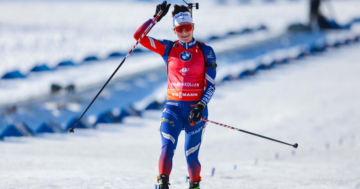 Biathlon : impériale sur la poursuite d’Oslo, Jeanmonnot prend la tête de la Coupe du monde avant la dernière course
