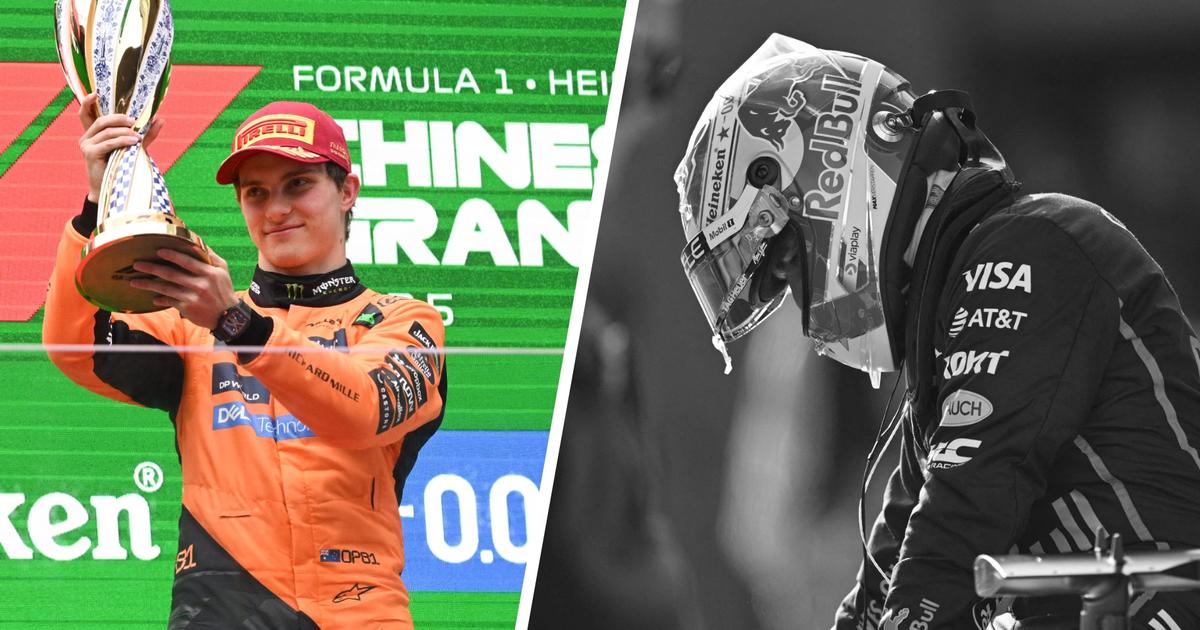 Formule 1 : Piastri et McLaren en démonstration, Verstappen et Red Bull en retrait... Les tops/flops du GP de Chine