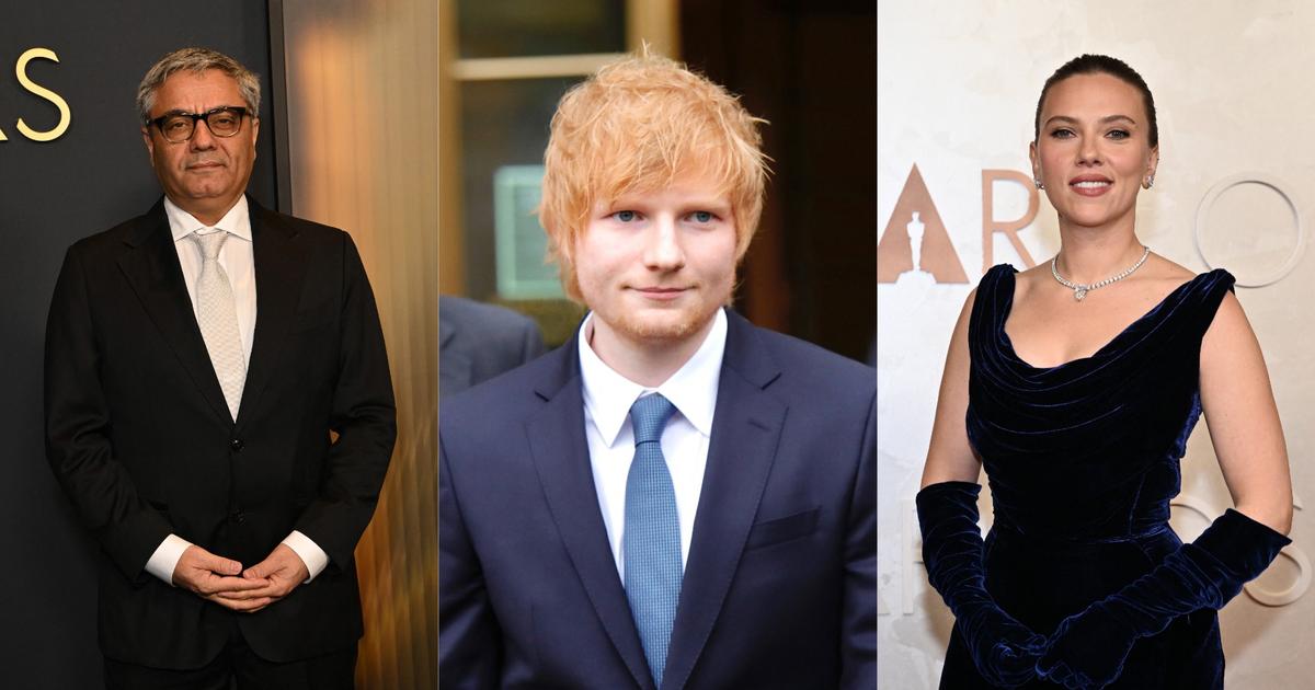Mohammad Rasoulof, Ed Sheeran, Scarlett Johansson… les artistes du Time 100 2025